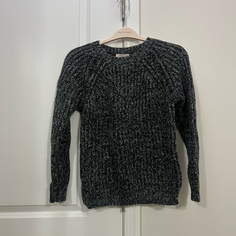 Forever21 Black & White Knit Sweater Size Small